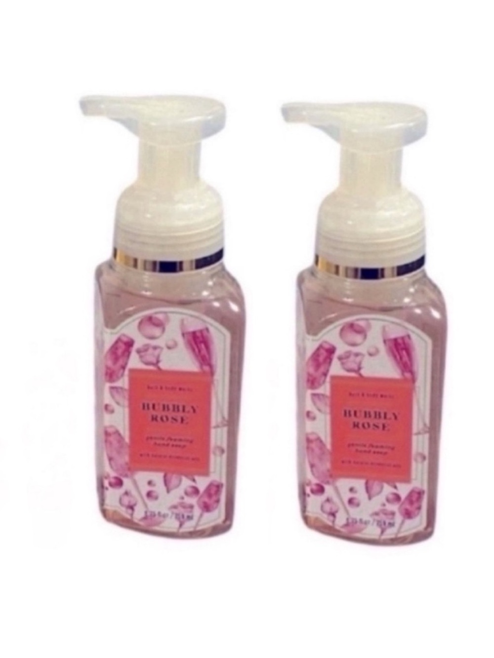 2 Bubbly Rose Hand Soap